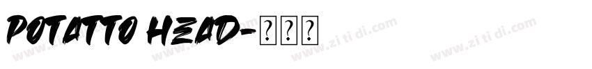 Potatto Head字体转换